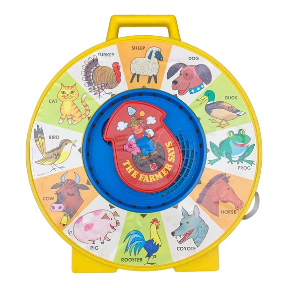 Mattel Toys Vintage Mattel The Farmer Says See N Say 983 Retro